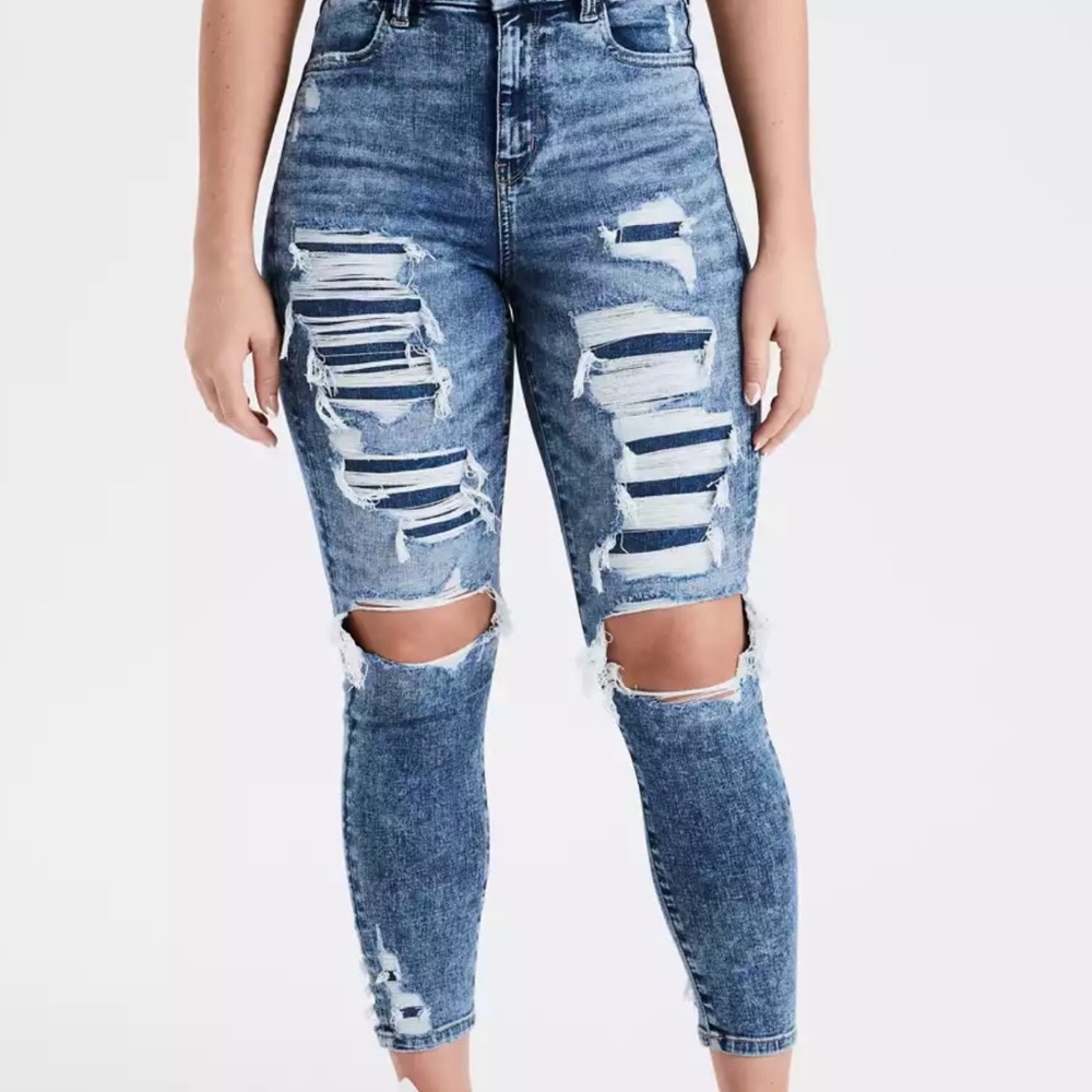 COPY - AE Ne(x)t Level Curvy Super High-Waisted Jegging Crop - 16 Short